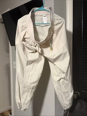 Avia Cream Drawstring Track Joggers